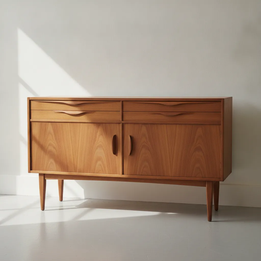 Teak credenza