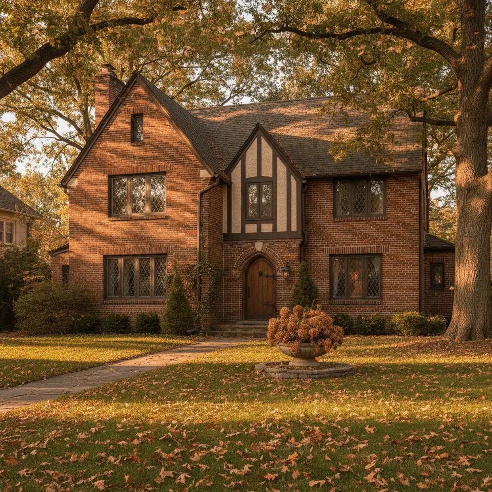 Brick Tudor estate home in Rosedale Park, Detroit