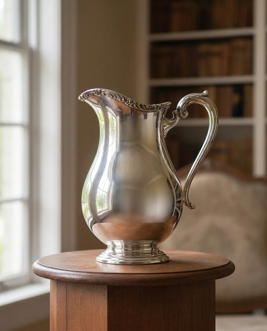 Sterling Silver Water Pitcher