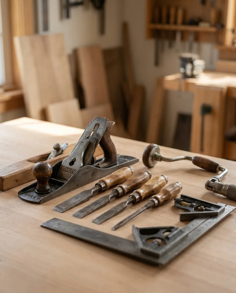 Stanley Hand Plane and Vintage Tool Lot